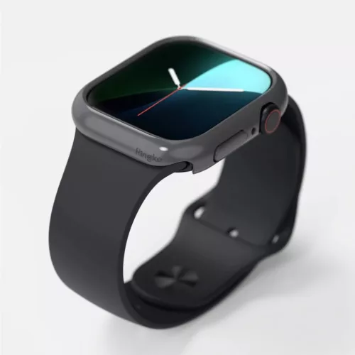 RINGKE SLIM 2-PACK APPLE WATCH 10/11 (46 MM) ÁTLÁTSZÓ & MATT FEKETE-8800274964020 5 kép