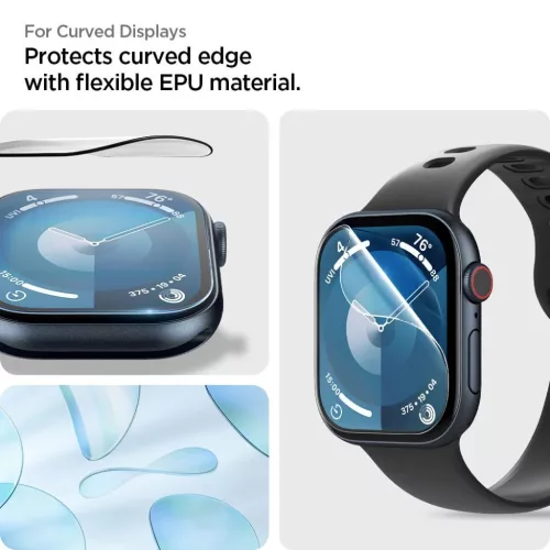 Apple Watch 10/11 (46mm) Spigen Elite Shield Hibrid üvegfólia "ez Fi-8809971234252 9 kép