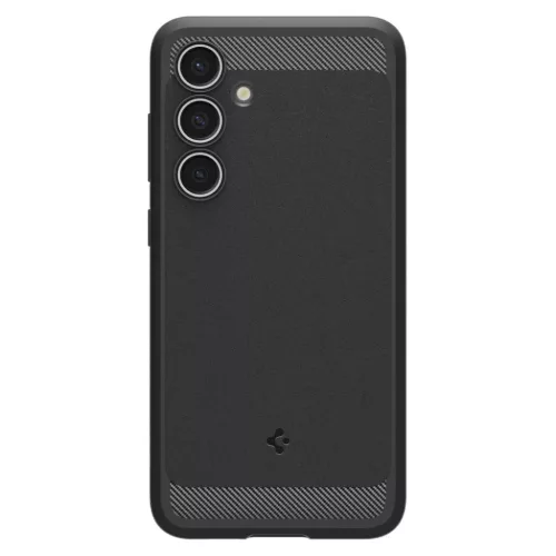  Galaxy S24 Fe Matt Fekete Spigen Rugged Armor Tok-8809971234559 2 kép