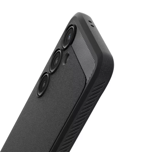  Galaxy S24 Fe Matt Fekete Spigen Rugged Armor Tok-8809971234559 8 kép