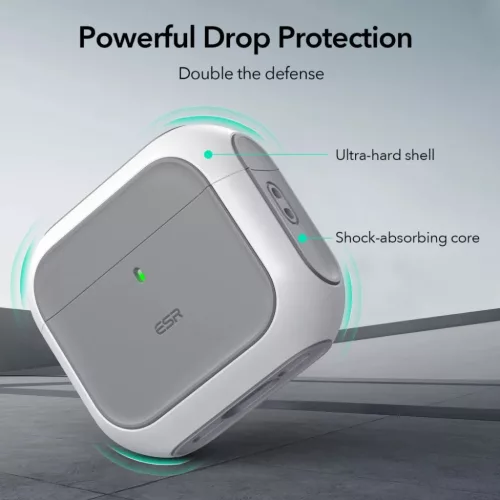  ESR Orbit Halolock MagSafe Apple AirPods 4 fehér tok-4894240217603 4 kép
