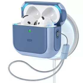 APPLE Airpods 4 ESR ORBIT HALOLOCK MAGSAFE KÉK TOK-4894240228920 1 kép