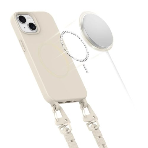 Tech-protect Magnecklace Magsafe Iphone 13 Kozmikus Latte Tok-5906302370467 4 kép