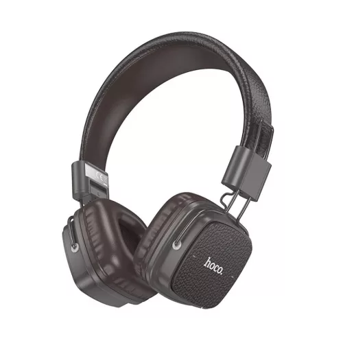 HOCO vezeték nélküli Bluetooth fejhallgató W56 barna-6942007633338 2 kép