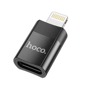 HOCO adapter Type C (anya) - Lightning 8-pin UA17 fekete-6931474761996 1 kép