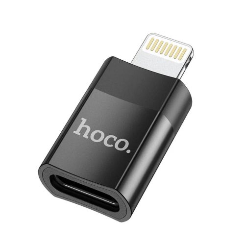 HOCO adapter Type C (anya) - Lightning 8-pin UA17 fekete-6931474761996 1 kép