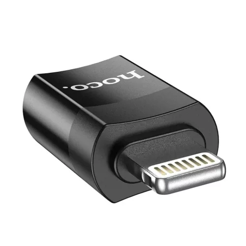 HOCO adapter Type C (anya) - Lightning 8-pin UA17 fekete-6931474761996 2 kép