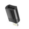 HOCO adapter Type C (anya) - Lightning 8-pin UA17 fekete-6931474761996 3 kép