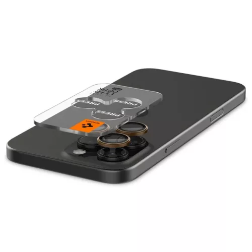 Iphone 16 Pro / Pro Max Spigen Optik Pro Glas.tr "ez Fit" Kamera Véd�-8809971236850 3 kép