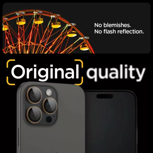 Iphone 16 Pro / Pro Max Spigen Optik Pro Glas.tr "ez Fit" Kamera Véd�-8809971236850 8 kép