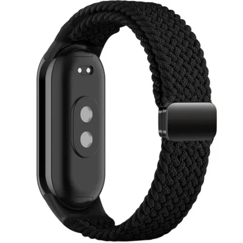 TECH-PROTECT NYLONMAG XIAOMI SMART BAND 8 / 9 / NFC FEKETE szíj-5906302370368 2 kép