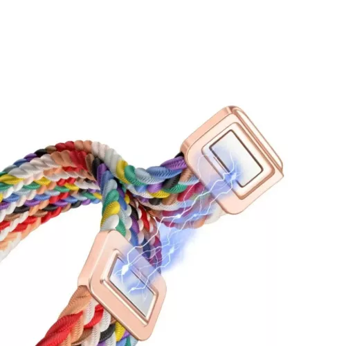 TECH-PROTECT NYLONMAG XIAOMI SMART BAND 8 / 9 / NFC FEKETE szíj-5906302370368 3 kép
