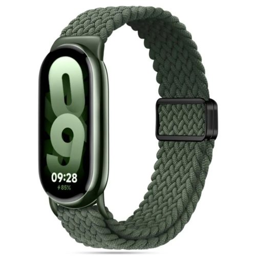 TECH-PROTECT NYLONMAG XIAOMI SMART BAND 8 / 9 / NFC HUNTER ZÖLD szíj-5906302370375 1 kép