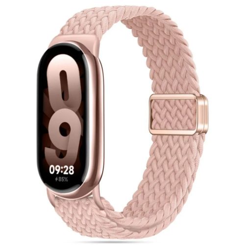 TECH-PROTECT NYLONMAG XIAOMI SMART BAND 8 / 9 / NFC DUSTY ROSE szíj