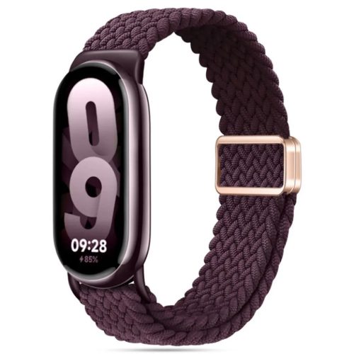 TECH-PROTECT NYLONMAG XIAOMI SMART BAND 8 / 9 / NFC DARK CHERRY szíj-5906302370382 1 kép