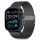 TECH-PROTECT MILANO APPLE WATCH 6 / 7 / 8 / 9 / 10 / 11 / SE / ULTRA 1 / 2 / 3 / 4 (44 / 45 / 46 / 49 MM) FEKETE szíj