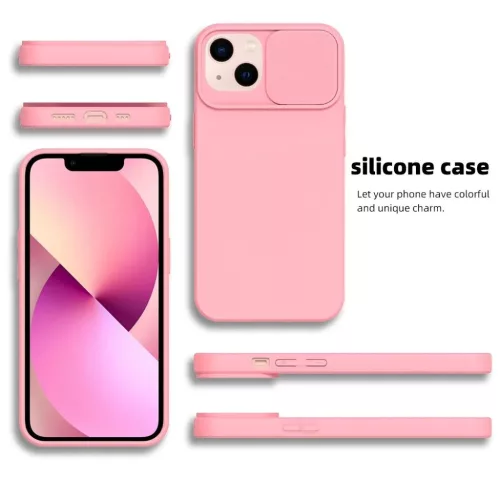 SLIDE tok Samsung A15 5G / A15 4G világos rózsaszín tok-5903396258923 7 kép