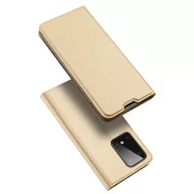 Dux Ducis Skin Pro fliptok Samsung Galaxy S20 Ultra arany színben-6934913068519 5 kép