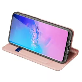 Samsung Galaxy S20 Ultra Dux Ducis Skin Pro fliptok rózsaszín telefo-6934913068502 2 kép