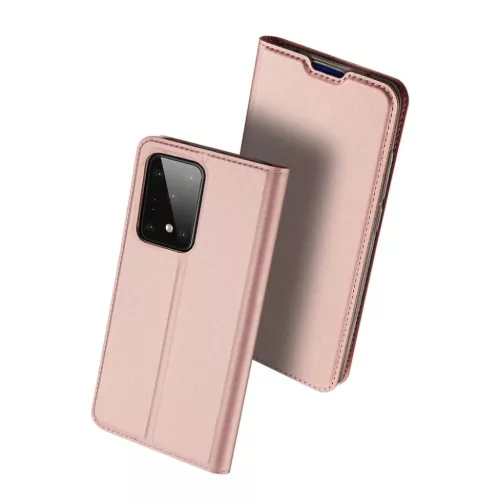 Samsung Galaxy S20 Ultra Dux Ducis Skin Pro fliptok rózsaszín telefo-6934913068502 5 kép