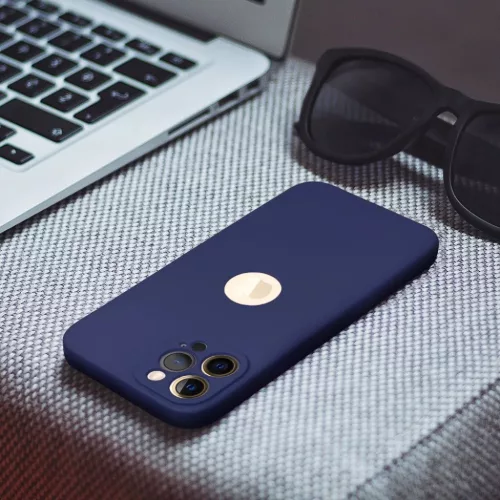 SOFT tok IPHONE 15 Pro Max sötétkék tok-5903396214271 2 kép