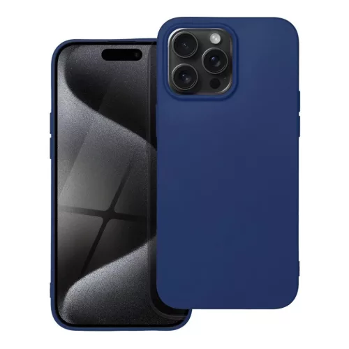 SOFT tok IPHONE 15 Pro Max sötétkék tok-5903396214271 9 kép