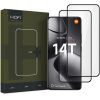 Edzett üveg Hofi Glass Pro+ 2-pack Xiaomi 14T/14T Pro fekete üvegfó-5906302371099 1 kép