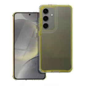 MATRIX CLEAR tok Samsung Galaxy S24 FE sárga tok-5903396329005 1 kép