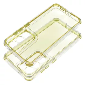 MATRIX CLEAR tok Samsung Galaxy S24 FE sárga tok-5903396329005 2 kép