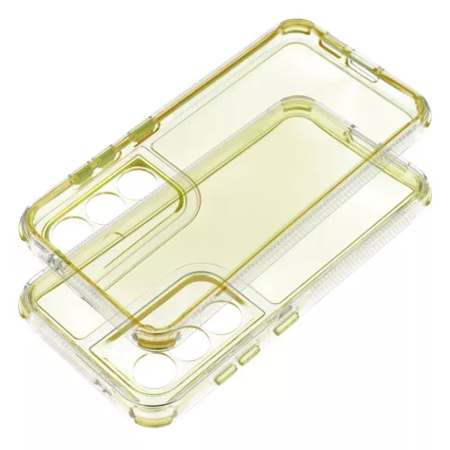 MATRIX CLEAR tok Samsung Galaxy S24 FE sárga tok-5903396329005 2 kép