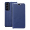 LUNA Carbon fliptok SAMSUNG Galaxy A35 5G kék tok-5903396268175 2 kép