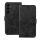 TENDER fliptok Samsung Galaxy A35 5G fekete tok