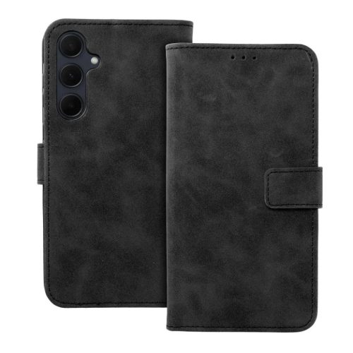 TENDER fliptok Samsung Galaxy A35 5G fekete tok