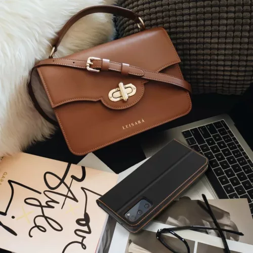 SMART PRO bőr fliptok tok Samsung Galaxy A55 5G fekete-5903396267697 3 kép