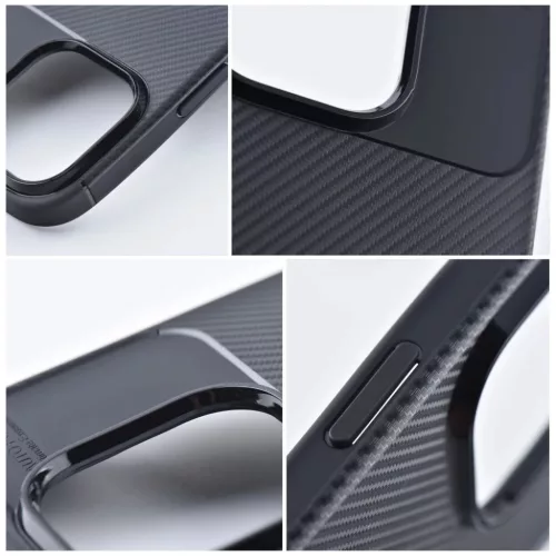 CARBON PREMIUM tok iPhone 15-höz fekete-5903396212079 4 kép