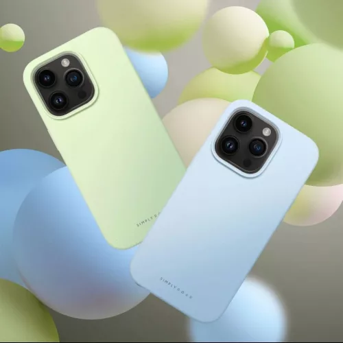 Roar Cloud-Skin tok - iPhone 15 Light green tok-5903396249716 3 kép