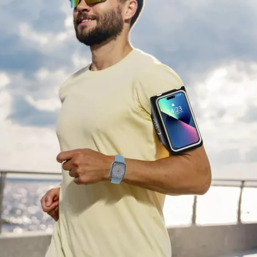 Tech-protect M5 Universal Sportkarpánt Fekete-5906302375691 5 kép