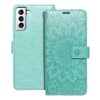 MEZZO fliptok Samsung Galaxy A12 / M12 mandala zöld tok