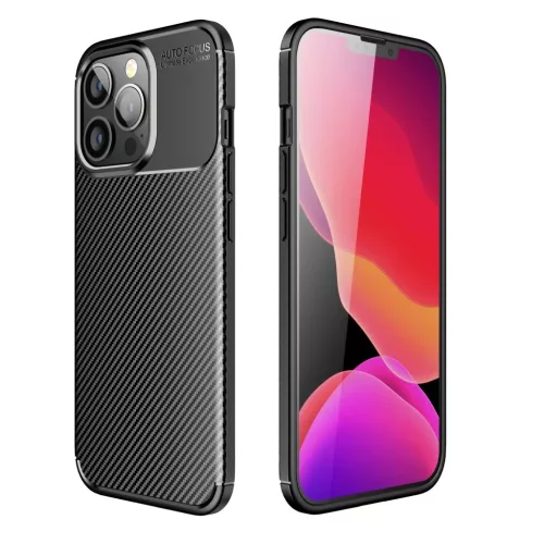 CARBON PREMIUM tok Samsung Galaxy A52 5G / A52 LTE (4G) / A52S fekete-5903396177484 1 kép