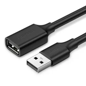 Ugreen USB apa - USB anya kábelhosszabbító 1m fekete (10314)-6957303813148 1 kép