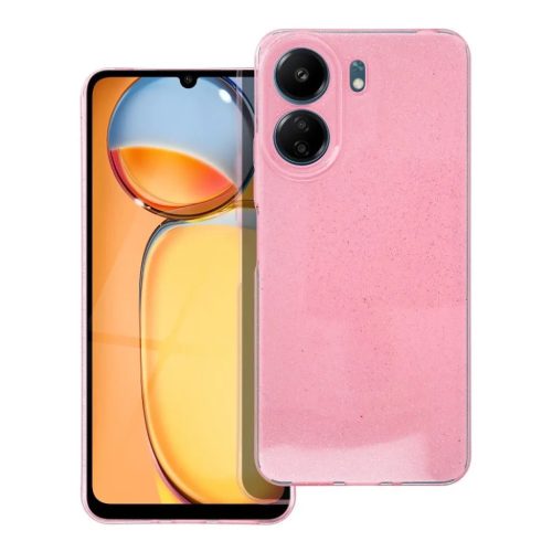 CLEAR CASE 2 mm BLINK Xiaomi Redmi 13C / POCO C65 pink tok-5903396263002 1 kép