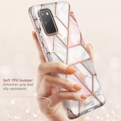 Samsung Galaxy S20 Supcase Cosmo márványmintás tok-843439128880 4 kép