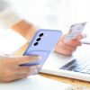 KÁRTYA fliptok SAMSUNG A16 5G-hez lila tok-5903396333705 5 kép