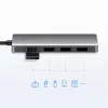 Ugreen USB HUB elosztó adapter 4x USB-A 3.2 Gen + micro USB szürke (-6957303804375 9 kép