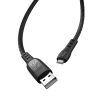 HOCO S6 Selected Sentinel töltő és adatkábel Micro USB fekete-6931474709738 2 kép
