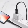 HOCO S6 Selected Sentinel töltő és adatkábel Micro USB fekete-6931474709738 4 kép