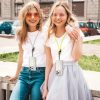 Tech-protect C1s Karikás-nyakpánt Krém/fekete-5906302312023 3 kép
