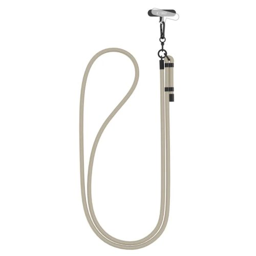 TECH-PROTECT C1S ROPE KERESZTPÁSZTAUPE/FEKETE Csuklópánt, nyakpánt-5906302312030 1 kép