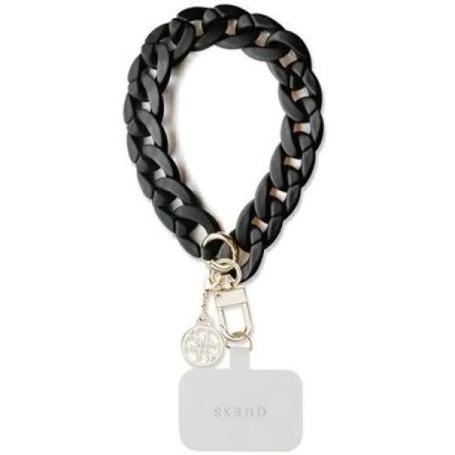 GUESS csuklópánt GUOUCBMC4MK (Nagy Lánc Akril 4G Charms) fekete-3666339170691 1 kép