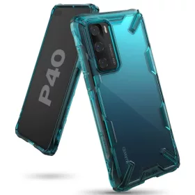 Huawei P40 türkiz zöld Ringke Fusion X tok-8809716071210 1 kép